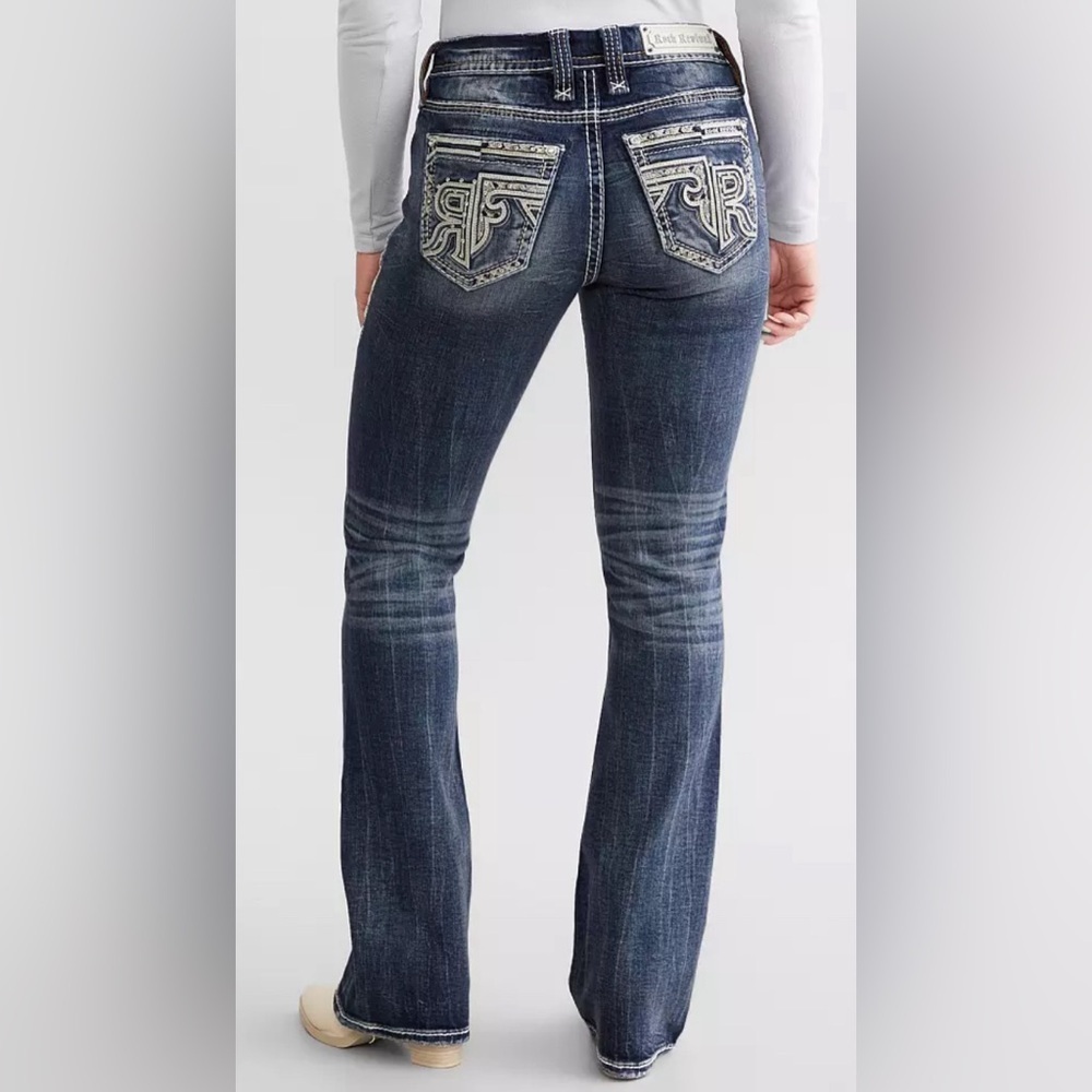 Rock Revival Carita Easy Boot Jeans size 25 S